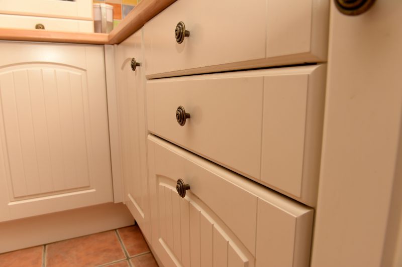 Refaced Cabinets with Hardware